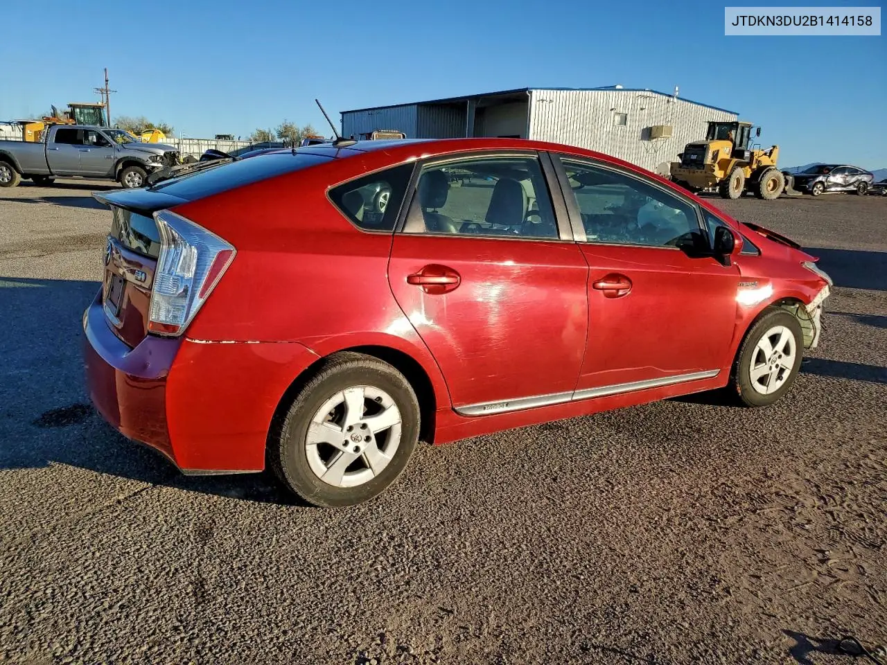 JTDKN3DU2B1414158 2011 Toyota Prius