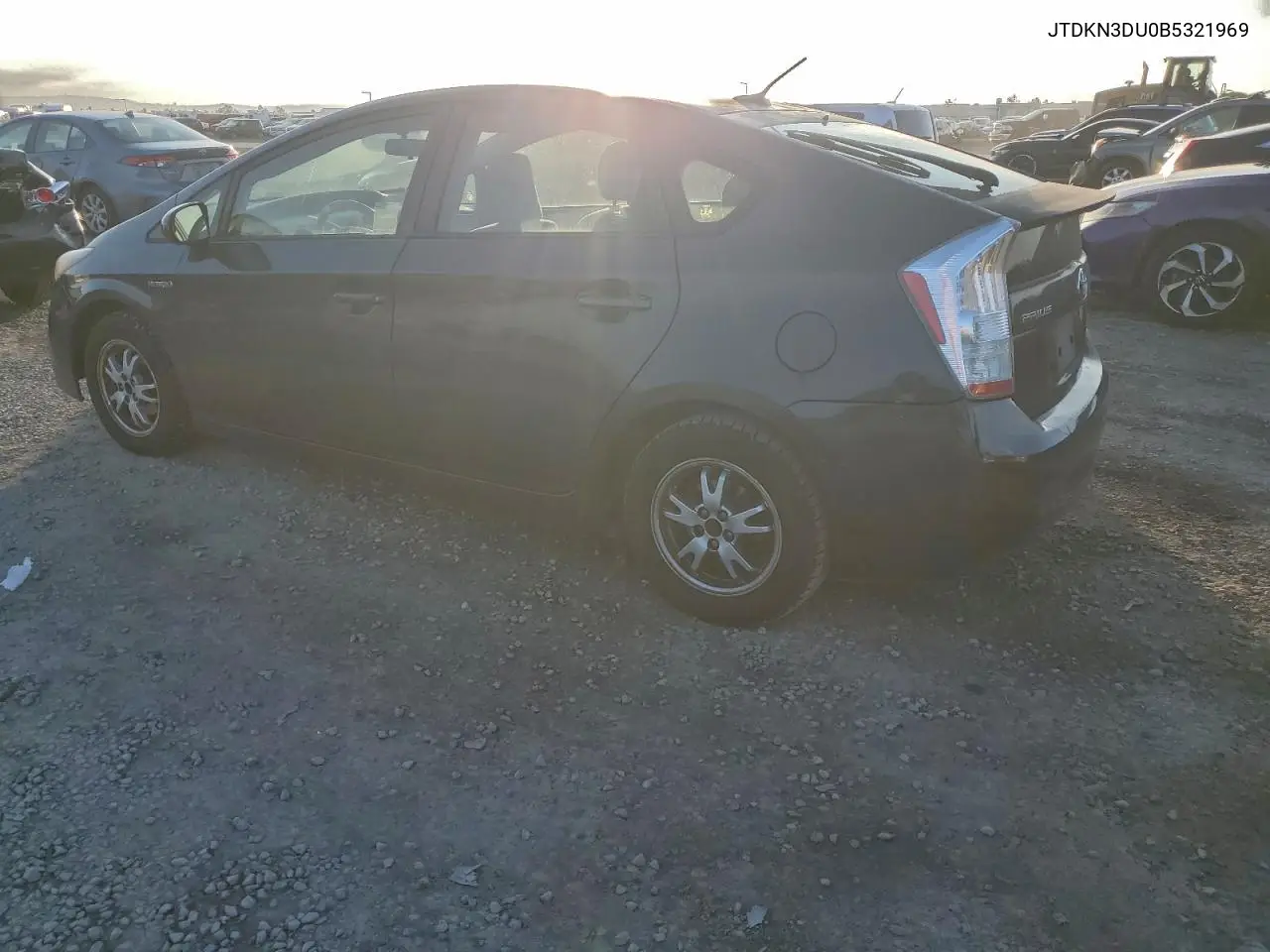 JTDKN3DU0B5321969 2011 Toyota Prius