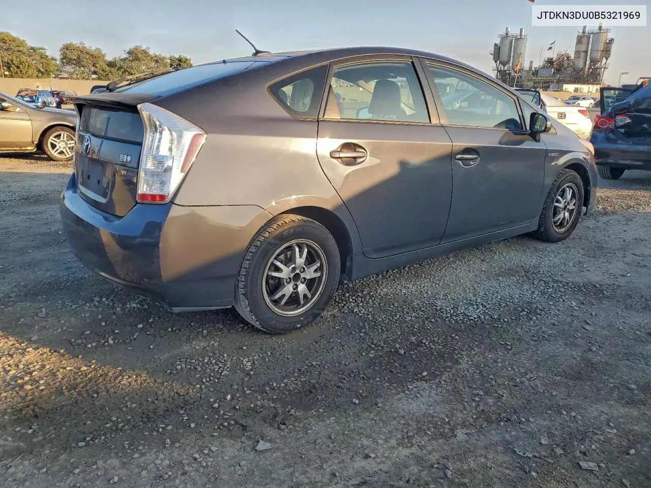 JTDKN3DU0B5321969 2011 Toyota Prius