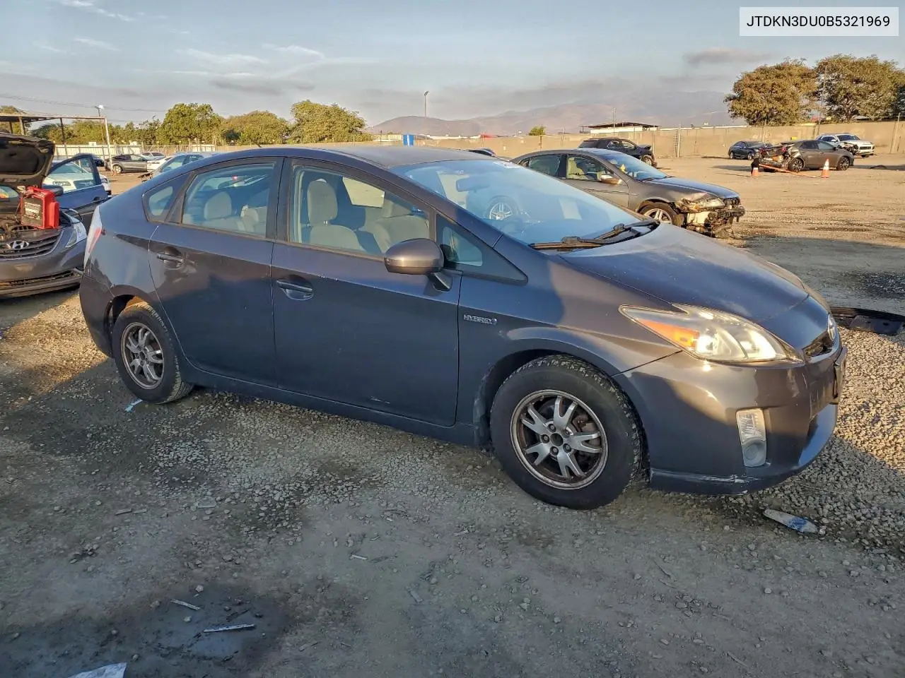 JTDKN3DU0B5321969 2011 Toyota Prius