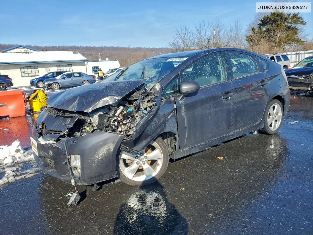 JTDKN3DU3B5339527 2011 Toyota Prius