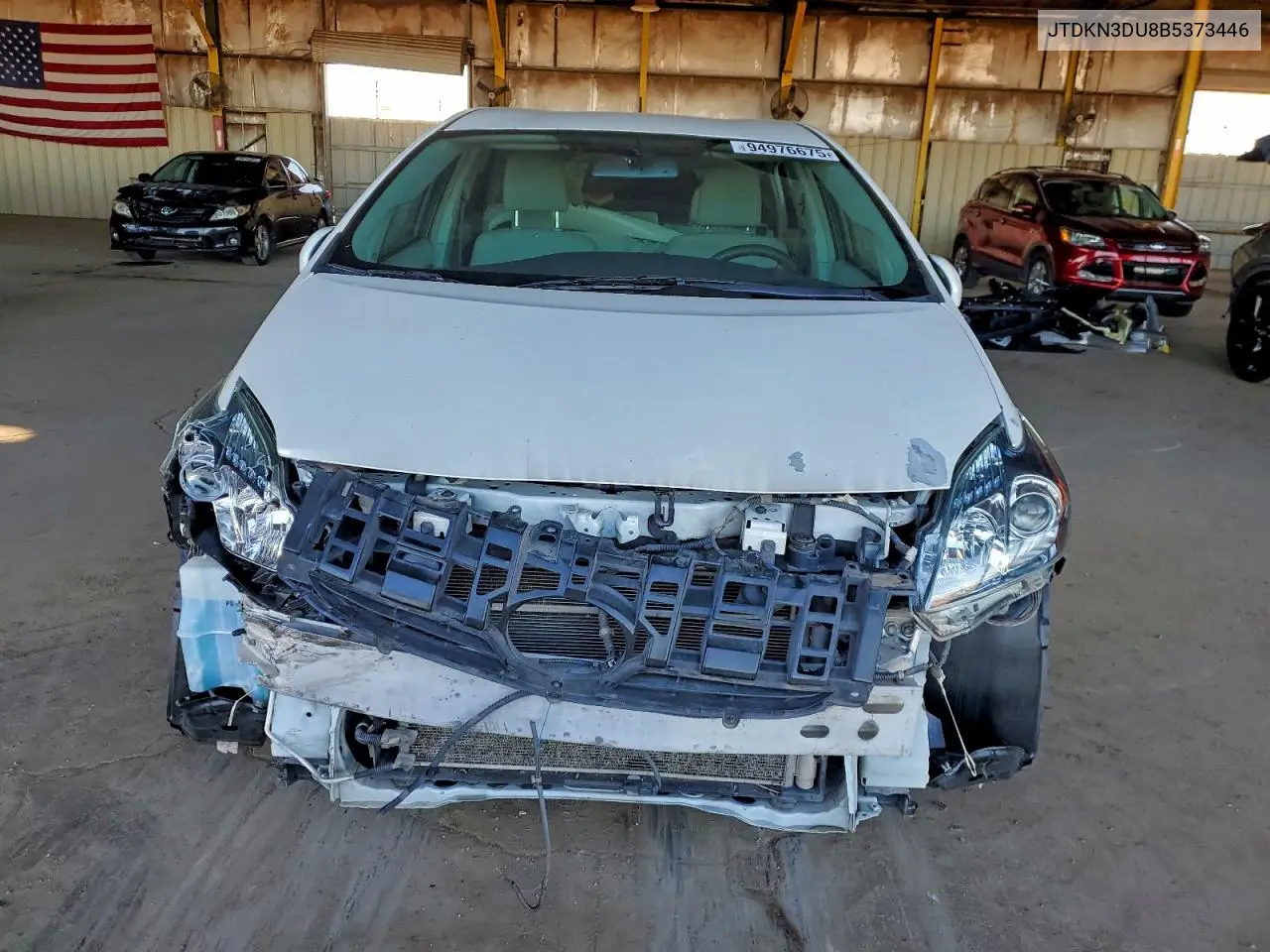 JTDKN3DU8B5373446 2011 Toyota Prius