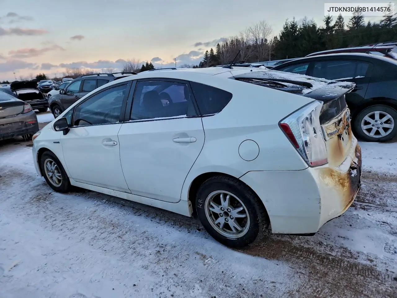 JTDKN3DU9B1414576 2011 Toyota Prius