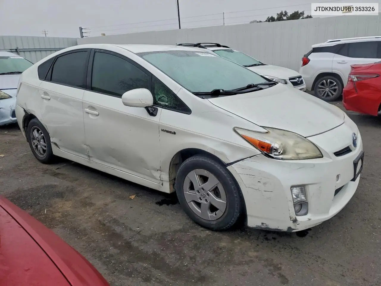 JTDKN3DU9B1353326 2011 Toyota Prius