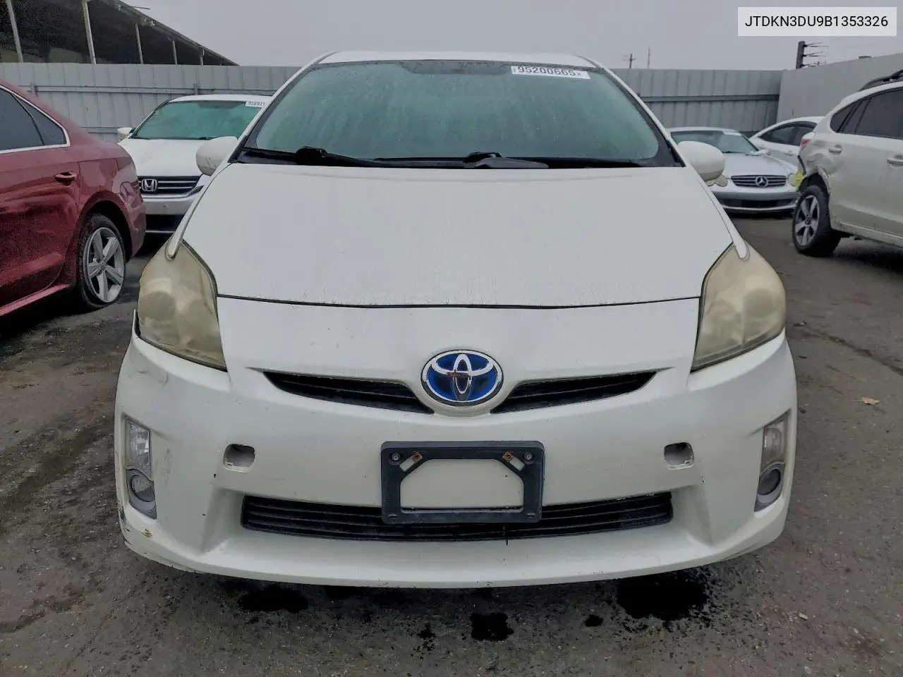 JTDKN3DU9B1353326 2011 Toyota Prius
