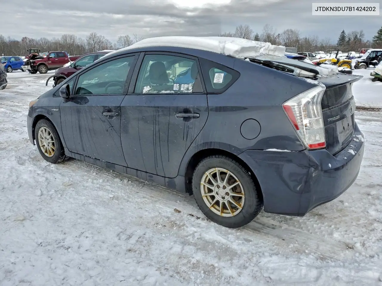 JTDKN3DU7B1424202 2011 Toyota Prius
