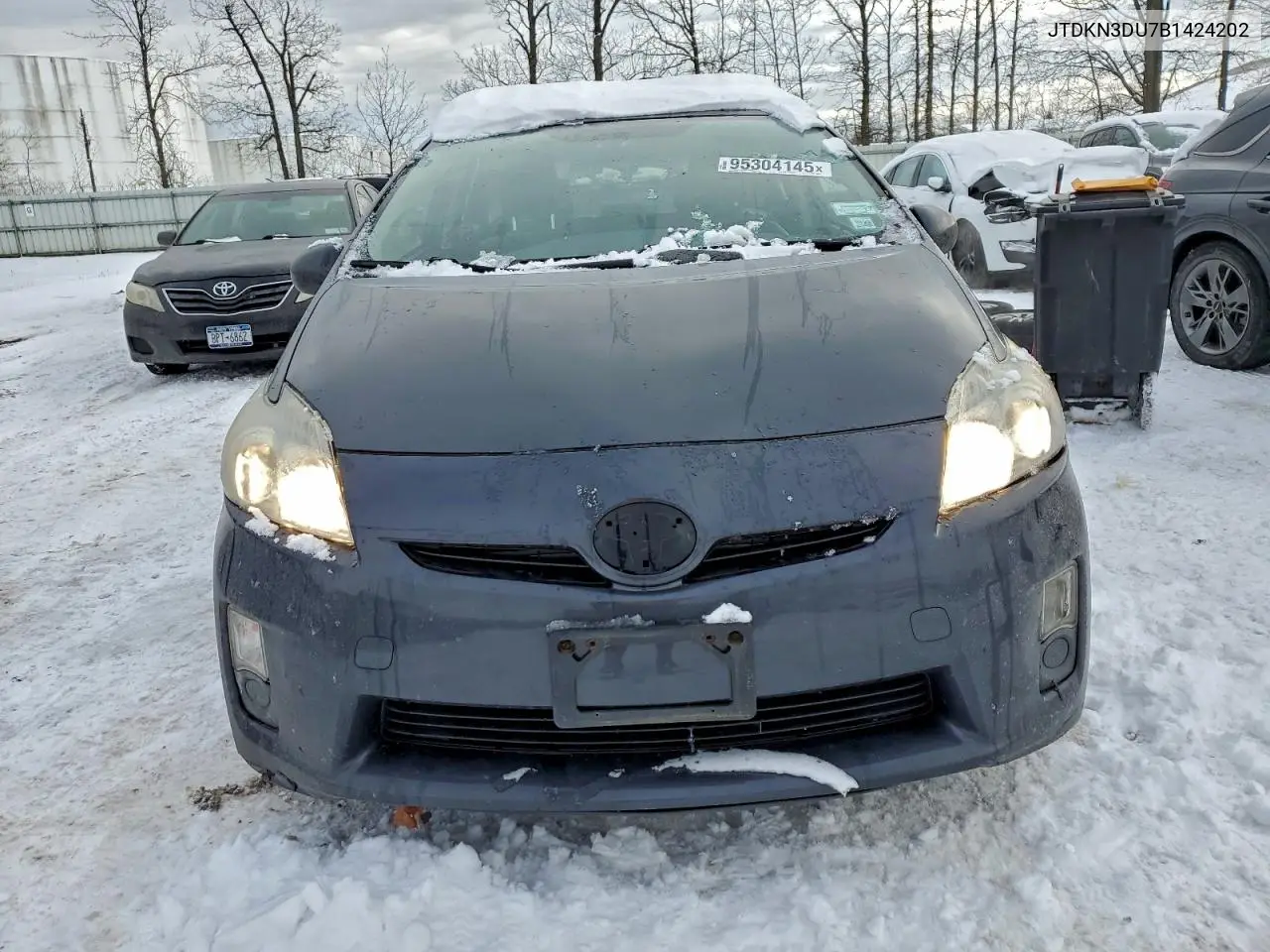 JTDKN3DU7B1424202 2011 Toyota Prius