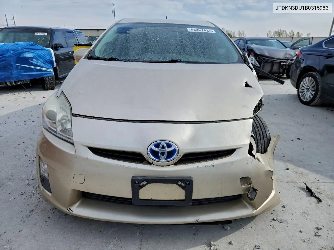 JTDKN3DU1B0315983 2011 Toyota Prius