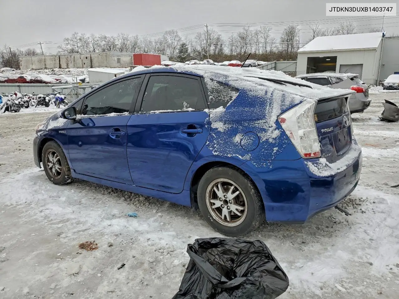 JTDKN3DUXB1403747 2011 Toyota Prius