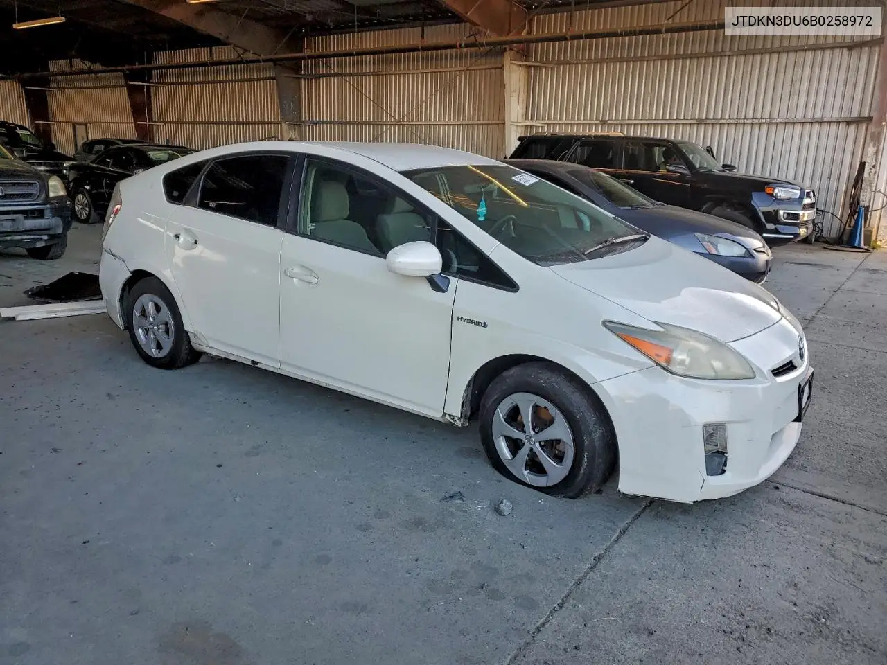JTDKN3DU6B0258972 2011 Toyota Prius