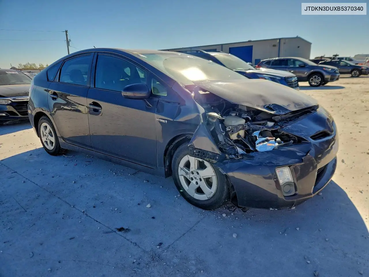 JTDKN3DUXB5370340 2011 Toyota Prius