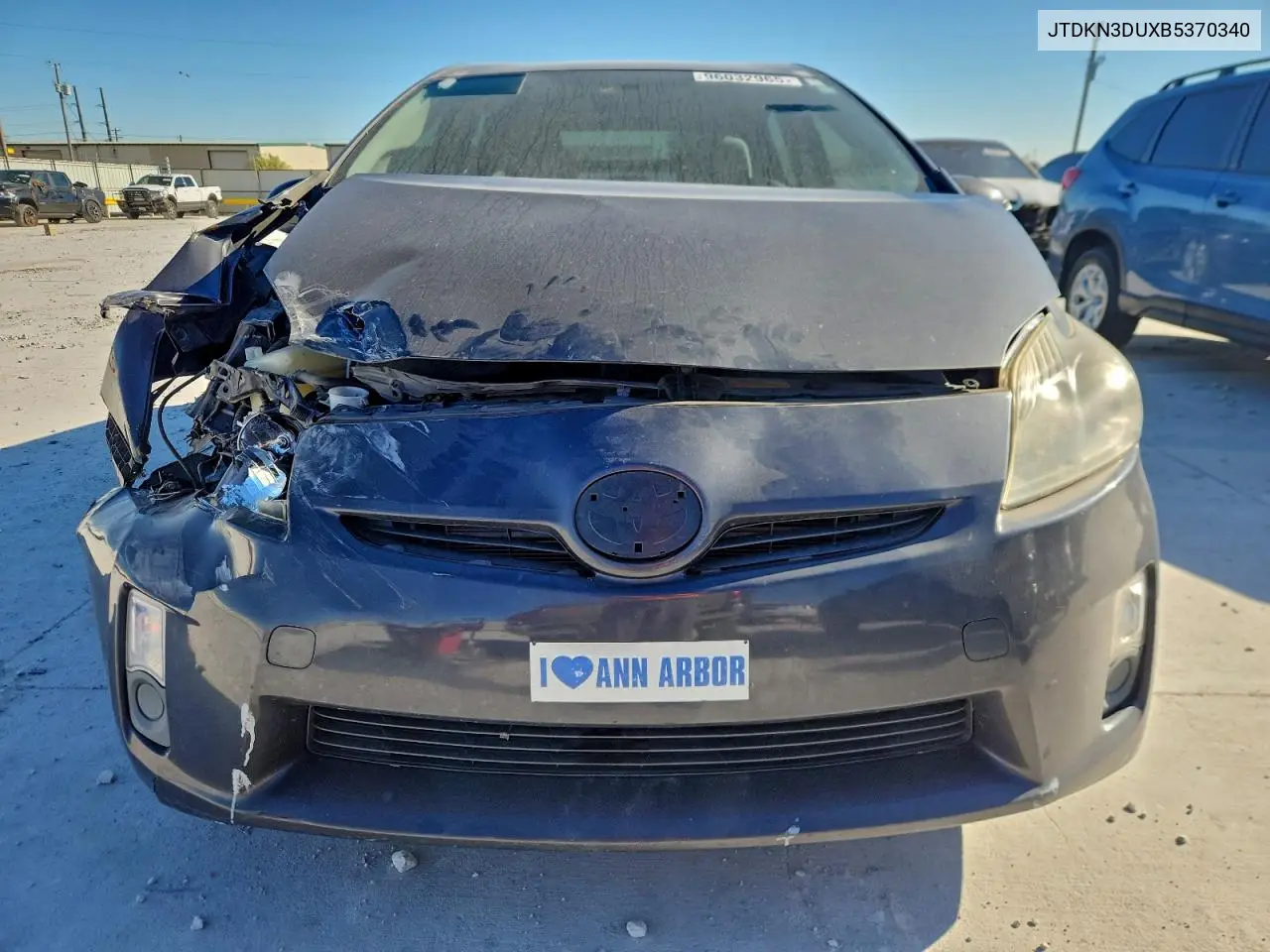 JTDKN3DUXB5370340 2011 Toyota Prius