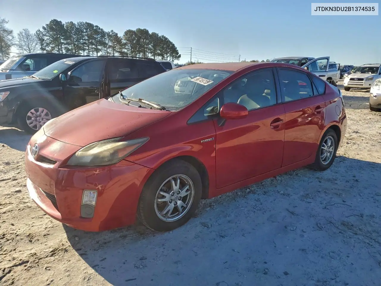 JTDKN3DU2B1374535 2011 Toyota Prius