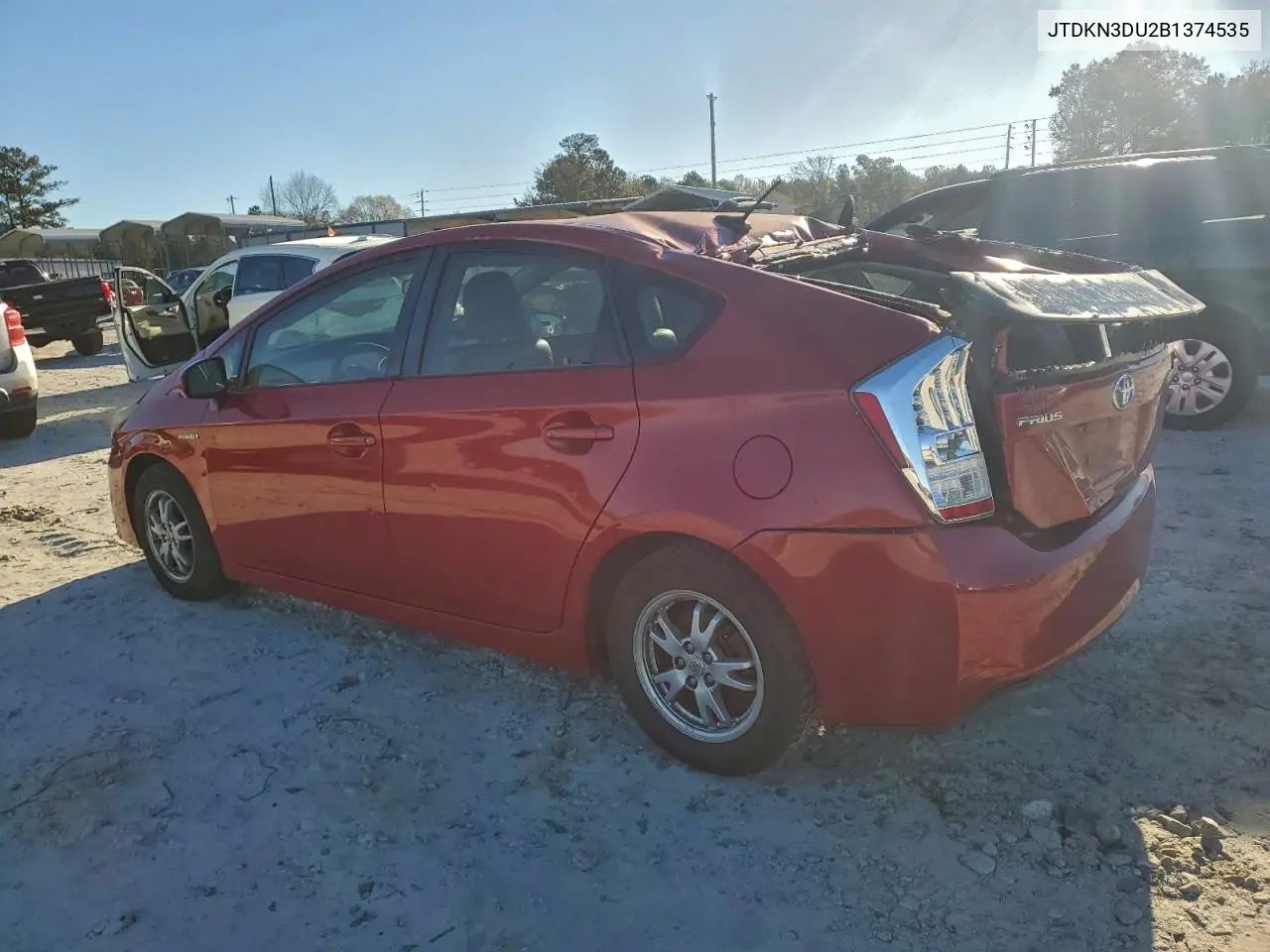 JTDKN3DU2B1374535 2011 Toyota Prius
