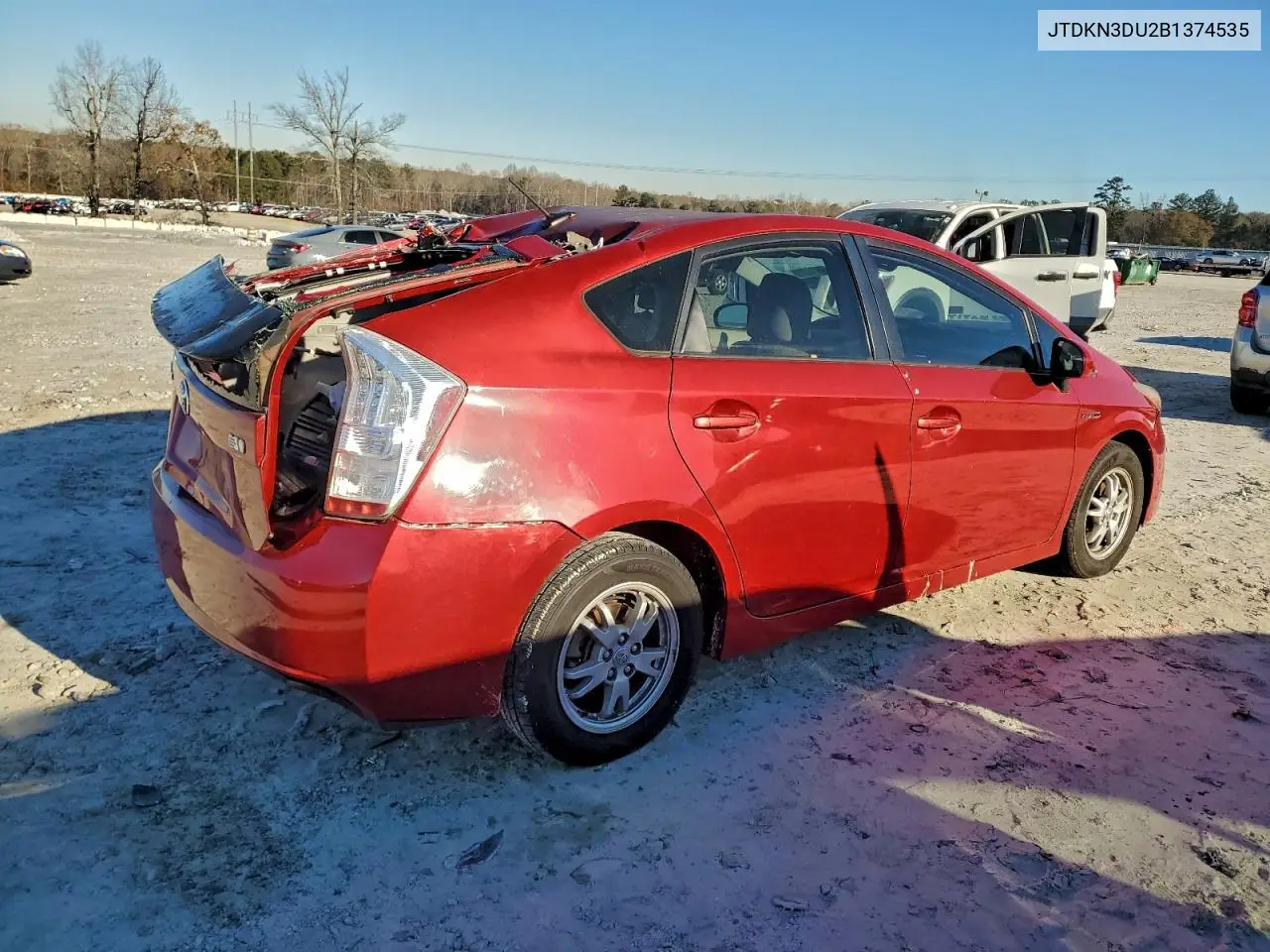 JTDKN3DU2B1374535 2011 Toyota Prius