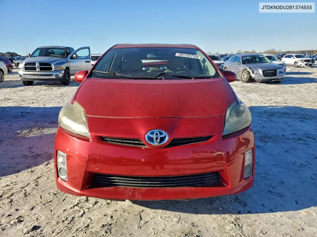JTDKN3DU2B1374535 2011 Toyota Prius