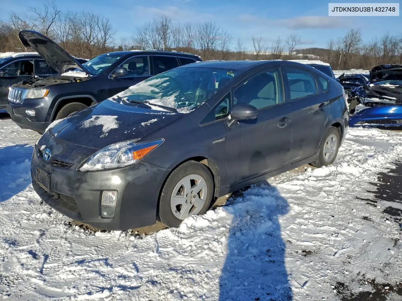 JTDKN3DU3B1432748 2011 Toyota Prius