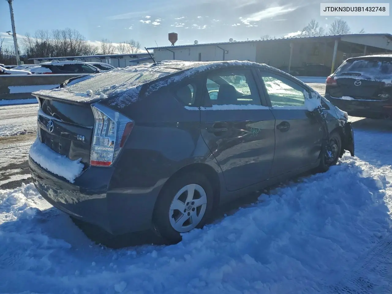 JTDKN3DU3B1432748 2011 Toyota Prius