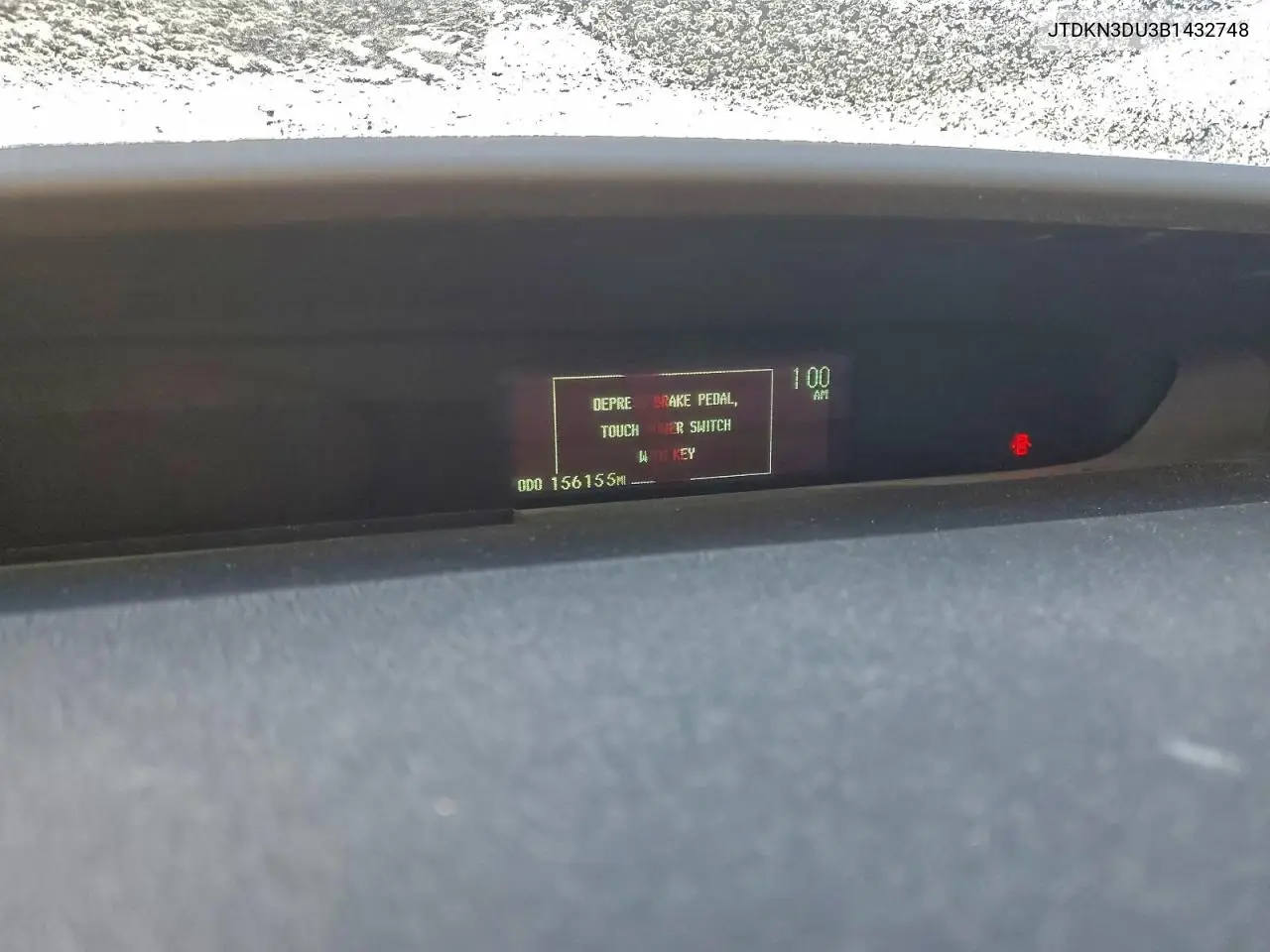 JTDKN3DU3B1432748 2011 Toyota Prius