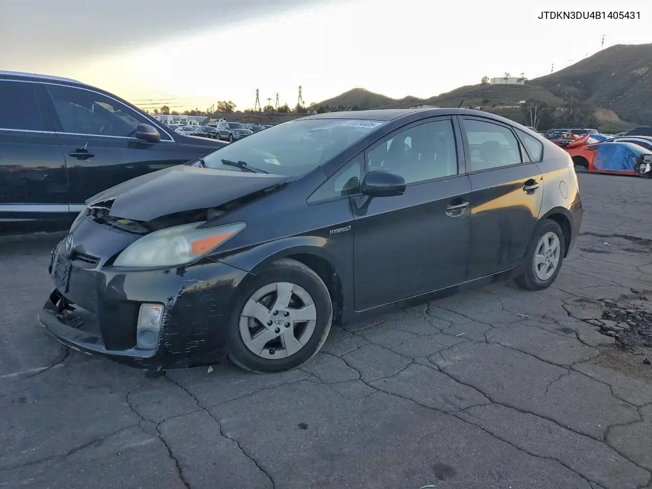 JTDKN3DU4B1405431 2011 Toyota Prius