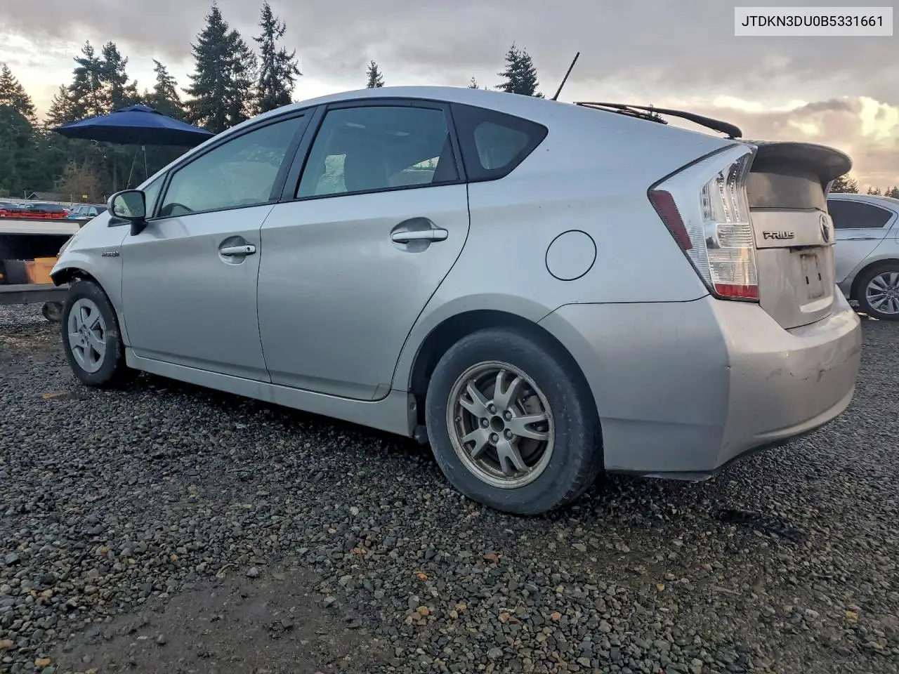 JTDKN3DU0B5331661 2011 Toyota Prius