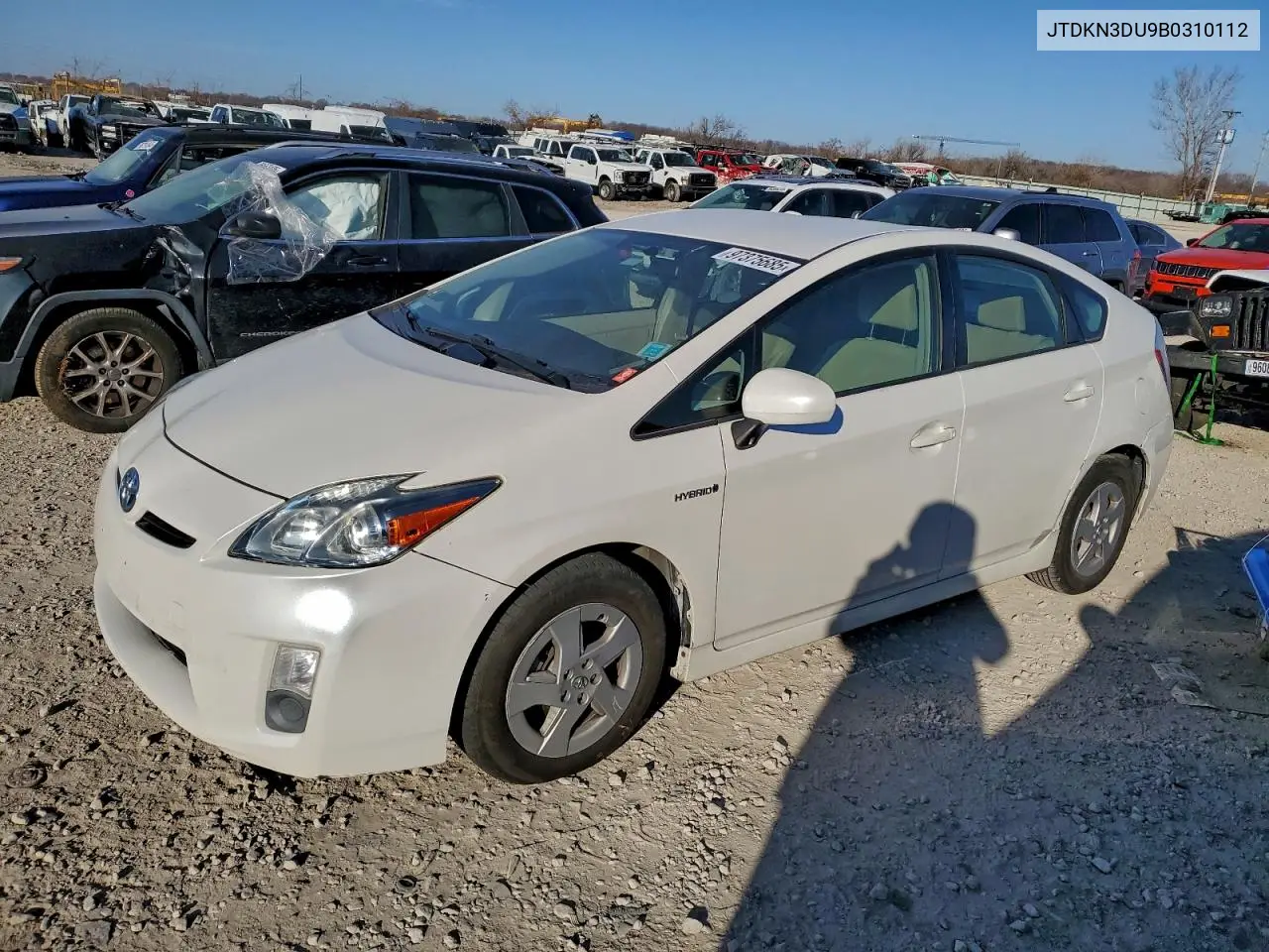 JTDKN3DU9B0310112 2011 Toyota Prius