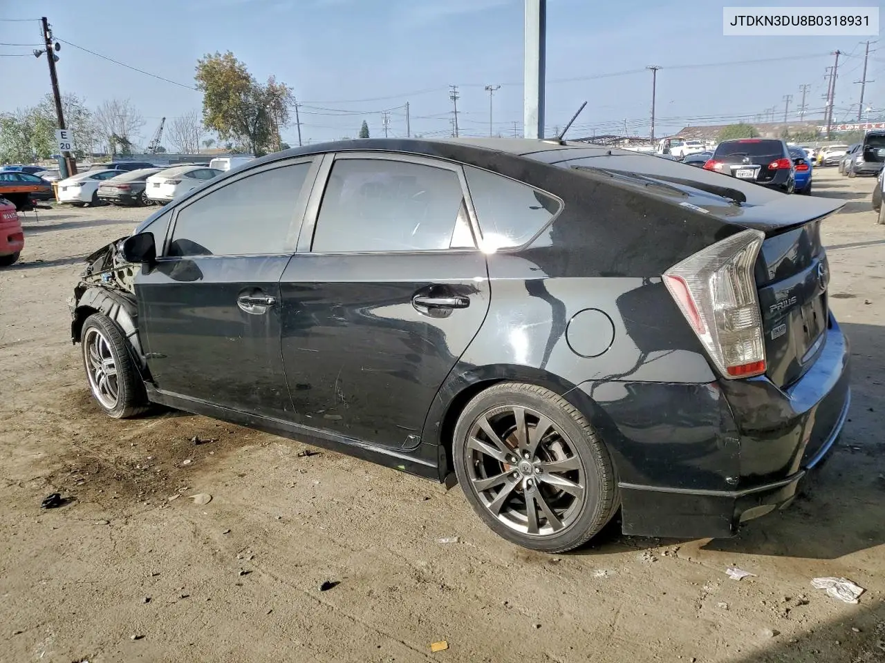 JTDKN3DU8B0318931 2011 Toyota Prius