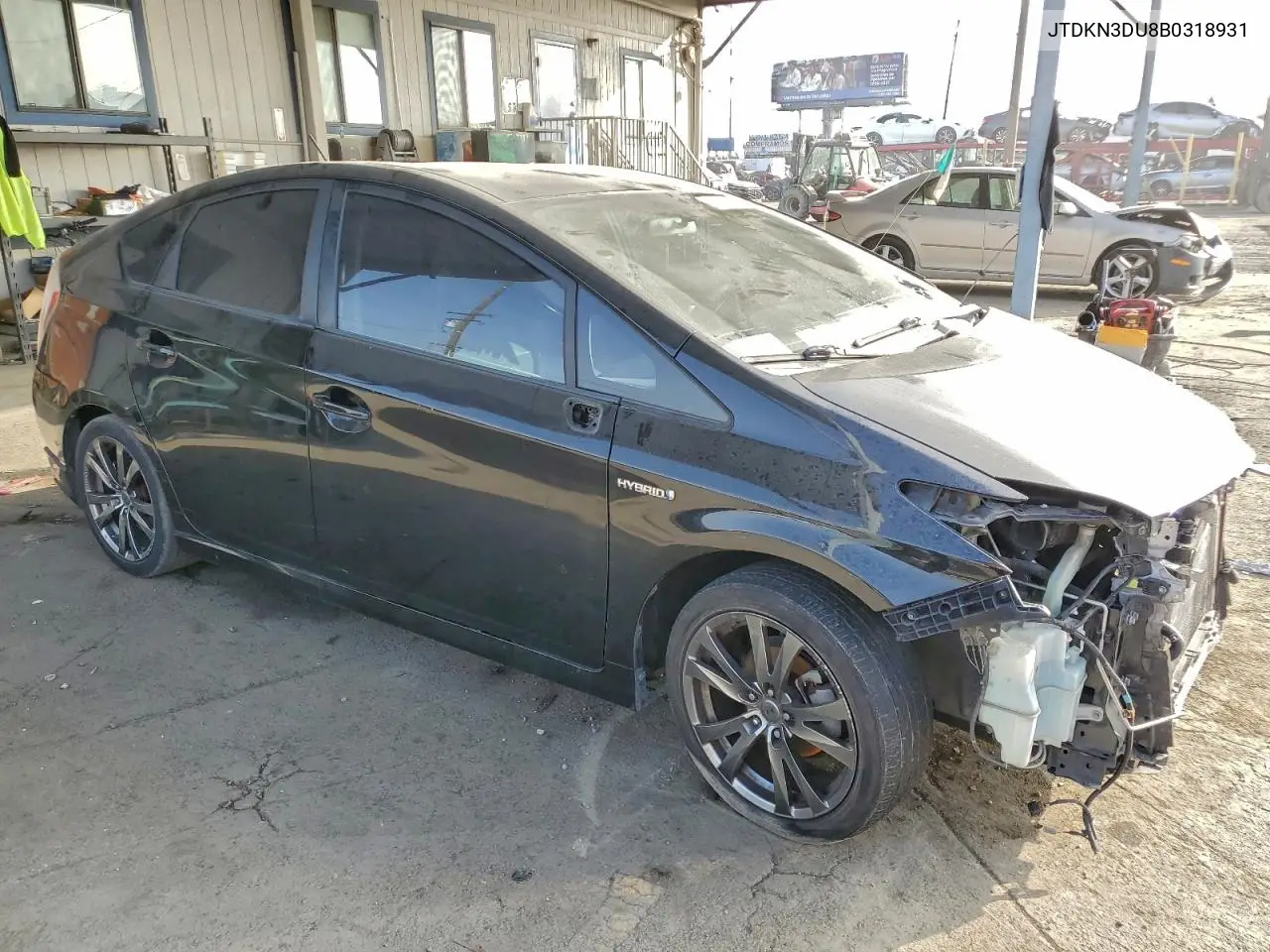 JTDKN3DU8B0318931 2011 Toyota Prius