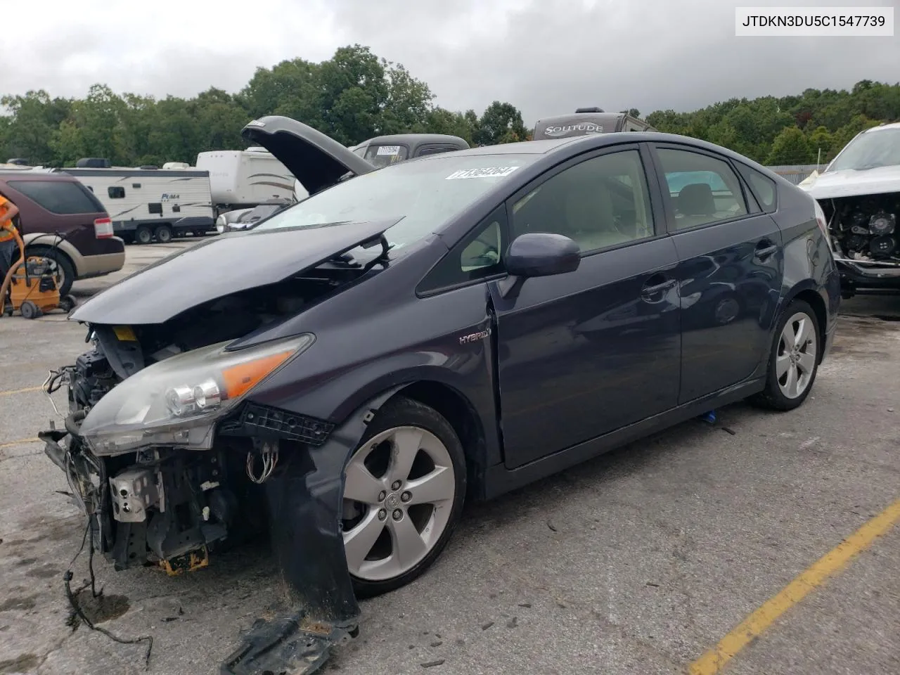 2012 Toyota Prius VIN: JTDKN3DU5C1547739 Lot: 71364264