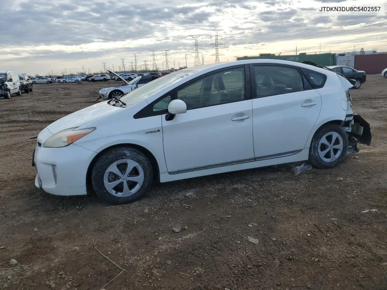 JTDKN3DU8C5402557 2012 Toyota Prius