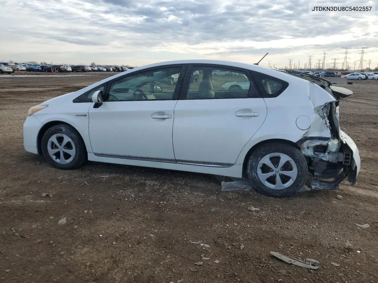 JTDKN3DU8C5402557 2012 Toyota Prius