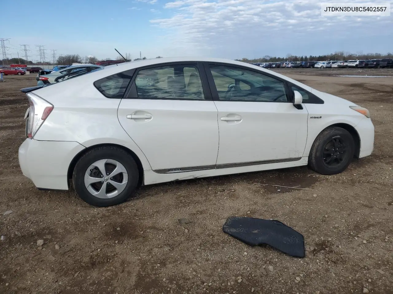 JTDKN3DU8C5402557 2012 Toyota Prius