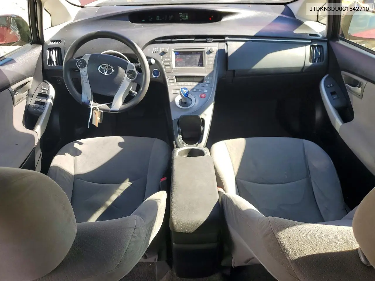 JTDKN3DU0C1542710 2012 Toyota Prius Two