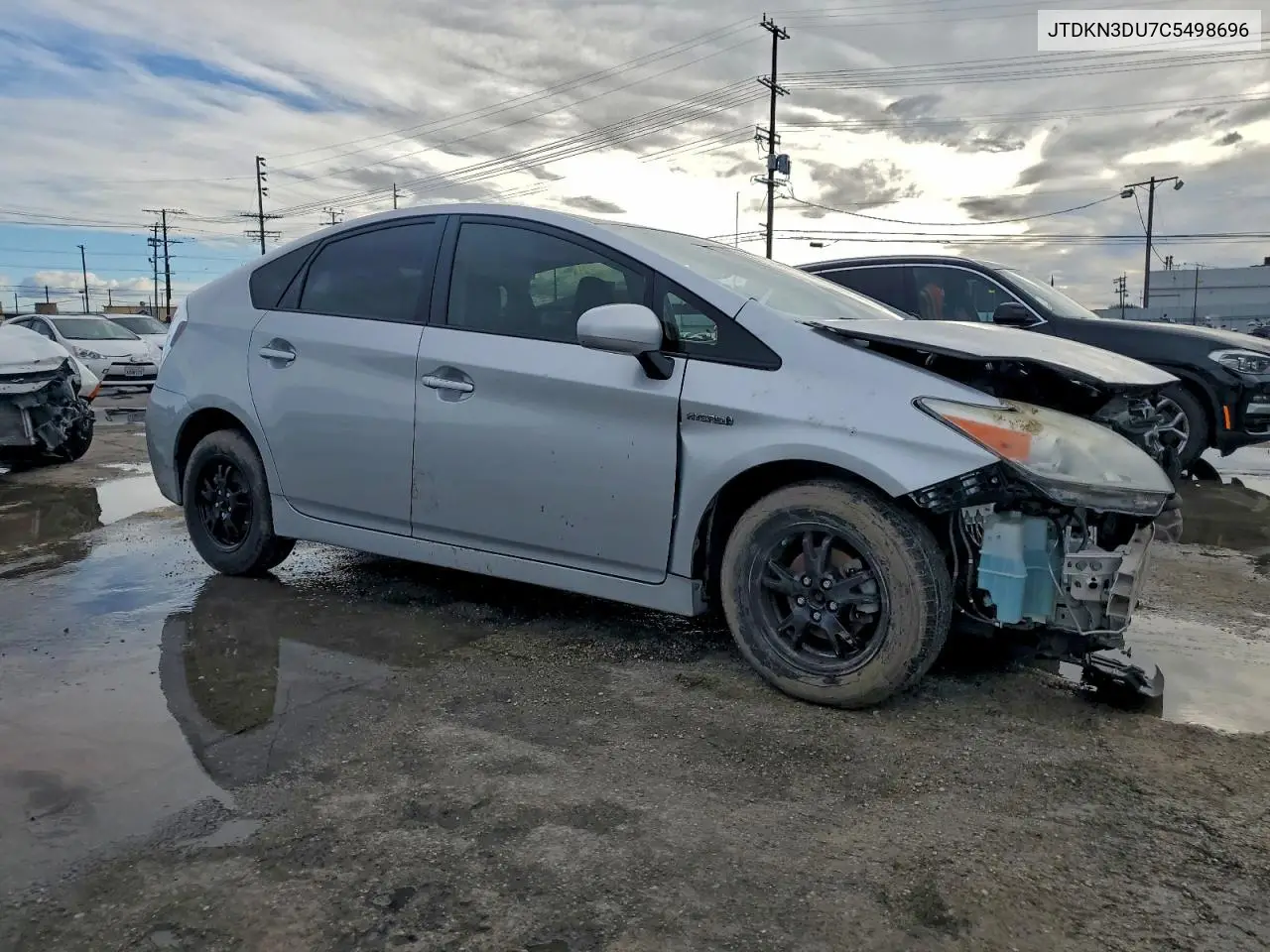 JTDKN3DU7C5498696 2012 Toyota Prius