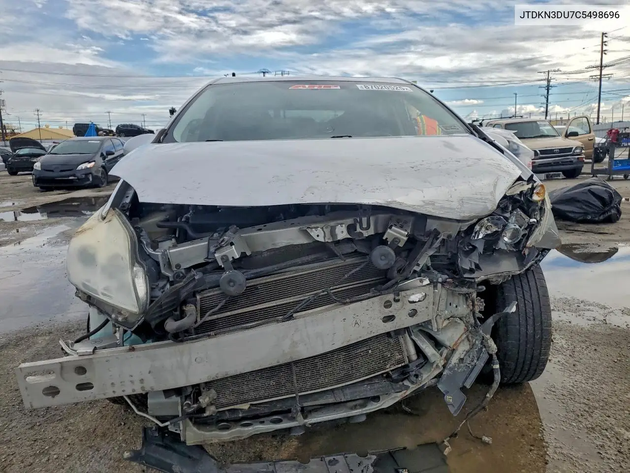 JTDKN3DU7C5498696 2012 Toyota Prius