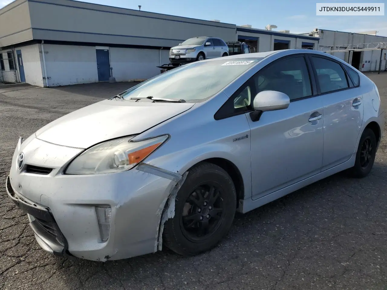 JTDKN3DU4C5449911 2012 Toyota Prius