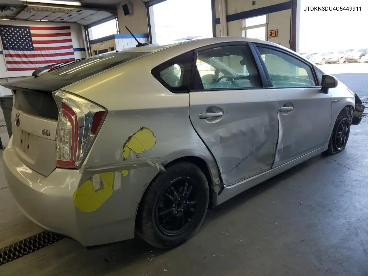 JTDKN3DU4C5449911 2012 Toyota Prius