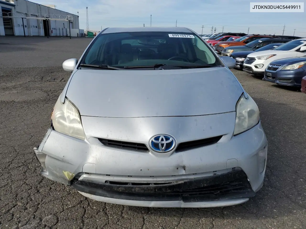 JTDKN3DU4C5449911 2012 Toyota Prius