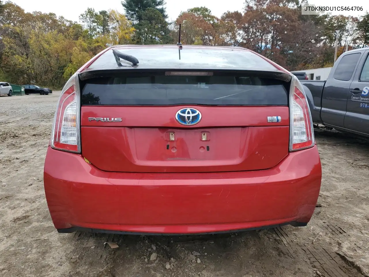 JTDKN3DU1C5464706 2012 Toyota Prius