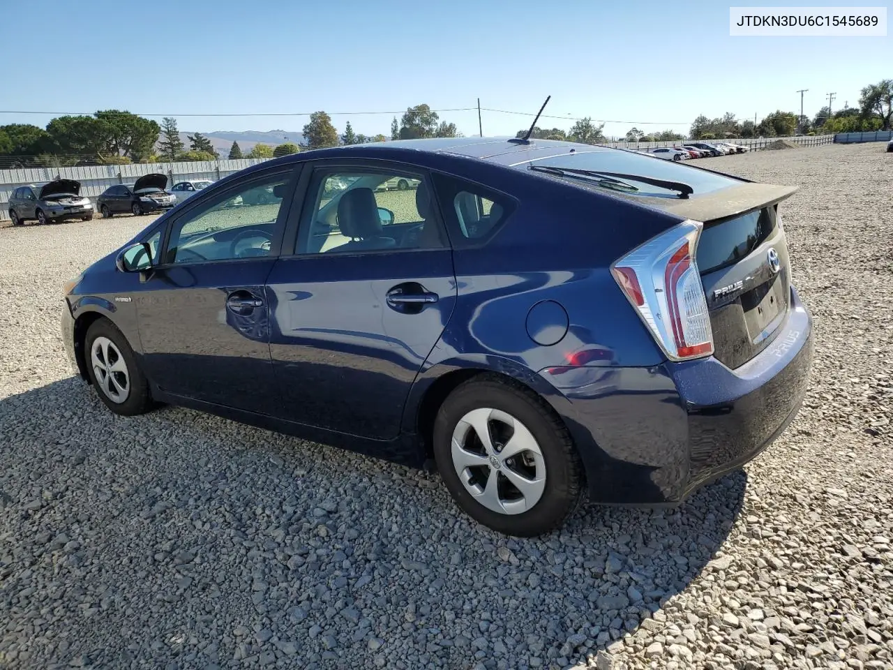 JTDKN3DU6C1545689 2012 Toyota Prius
