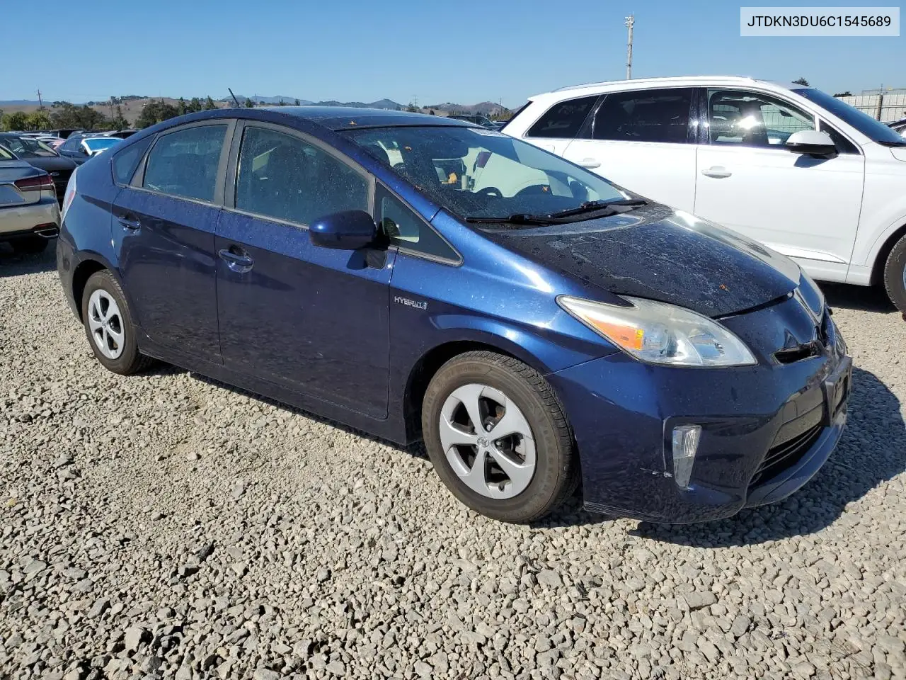 JTDKN3DU6C1545689 2012 Toyota Prius