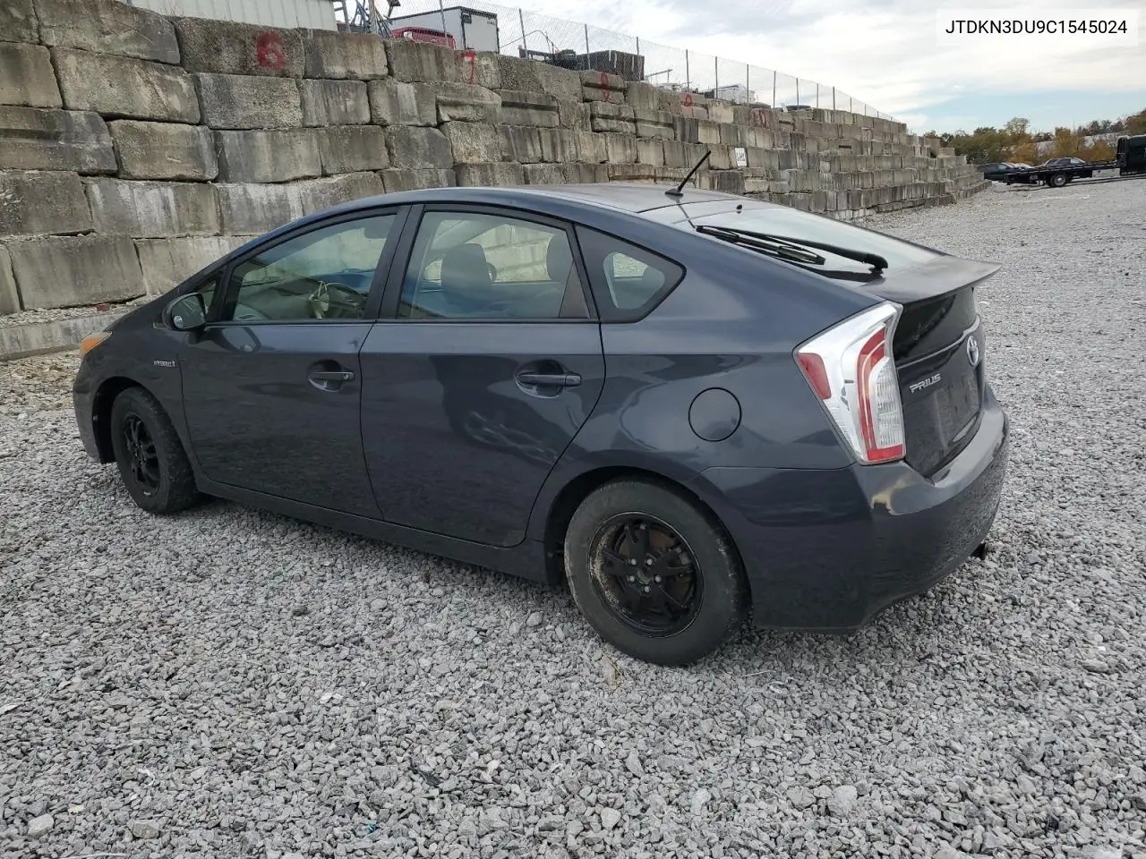 JTDKN3DU9C1545024 2012 Toyota Prius