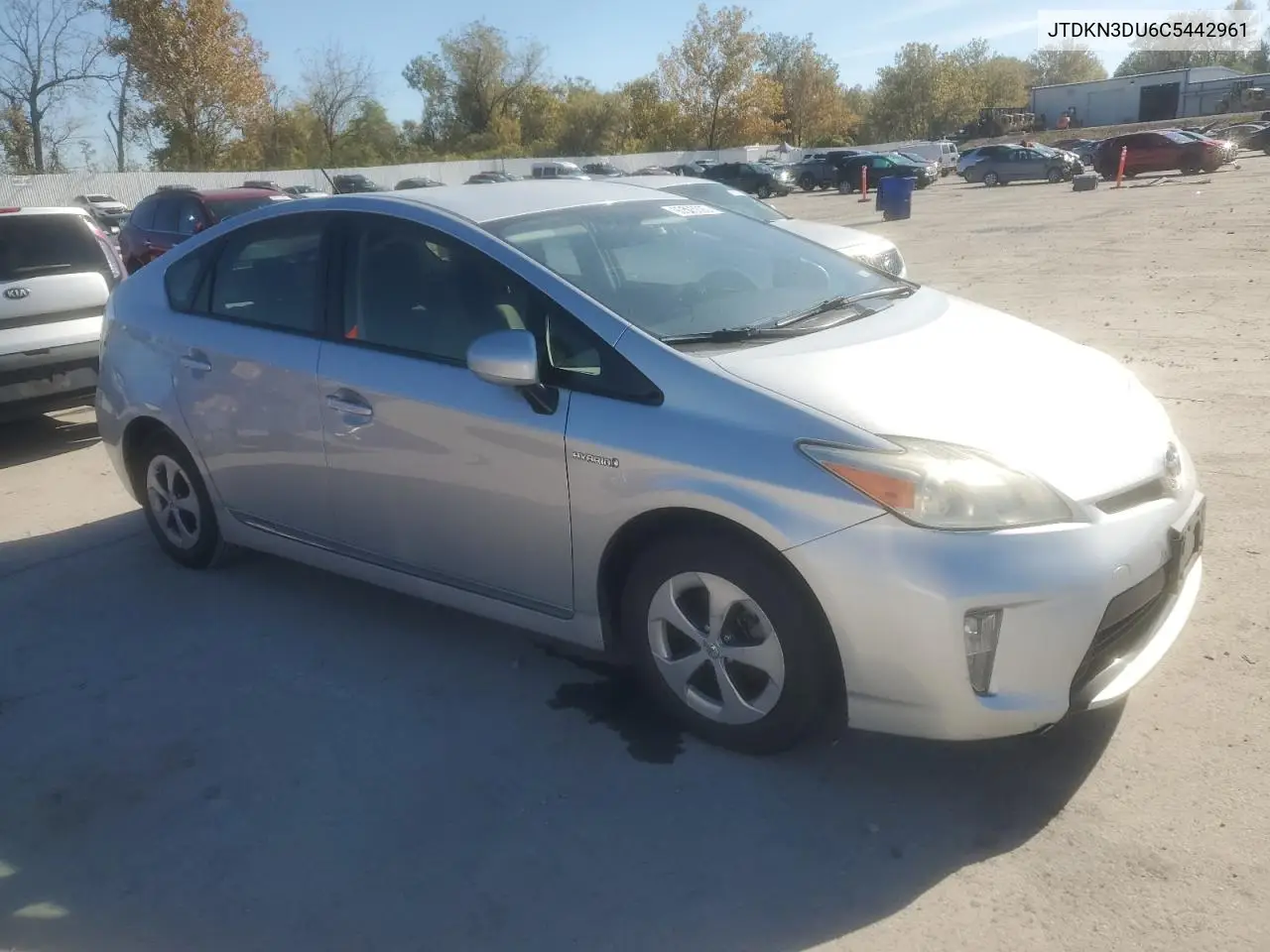 JTDKN3DU6C5442961 2012 Toyota Prius