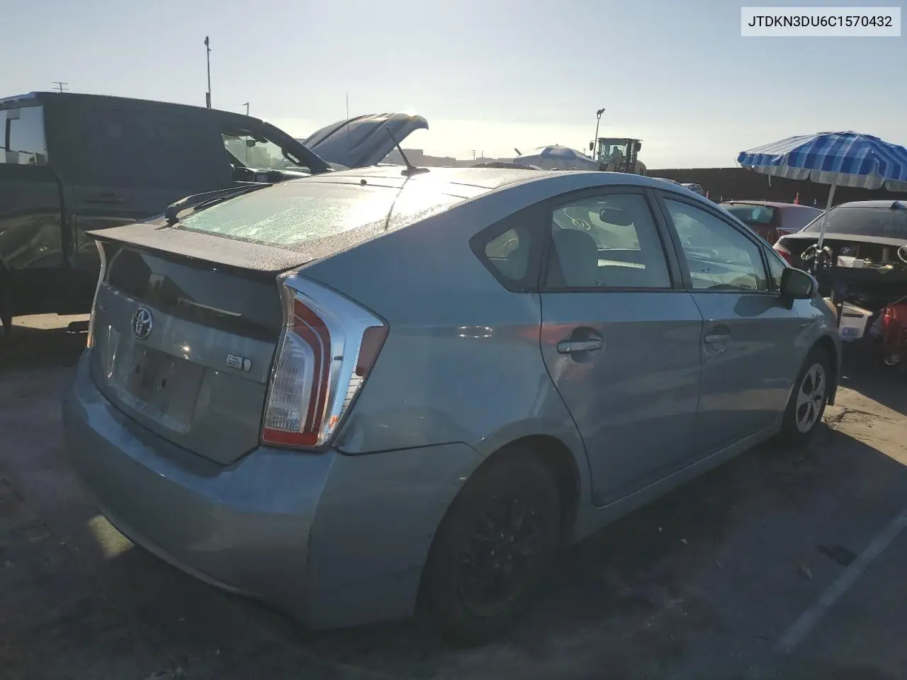 JTDKN3DU6C1570432 2012 Toyota Prius