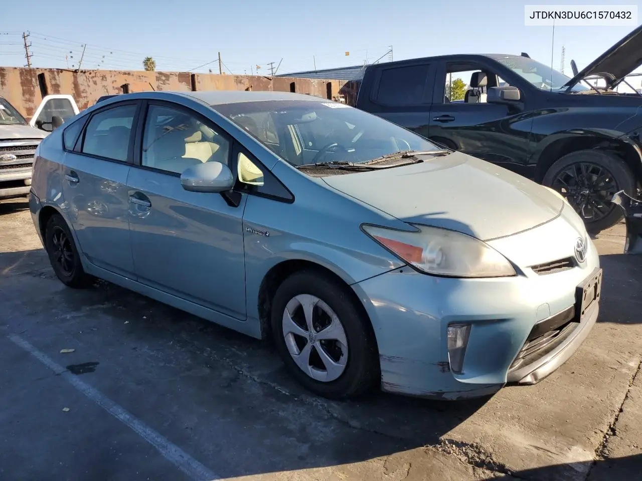 JTDKN3DU6C1570432 2012 Toyota Prius