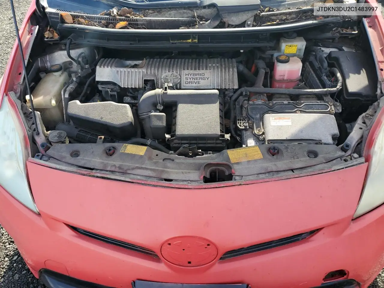 JTDKN3DU2C1483997 2012 Toyota Prius
