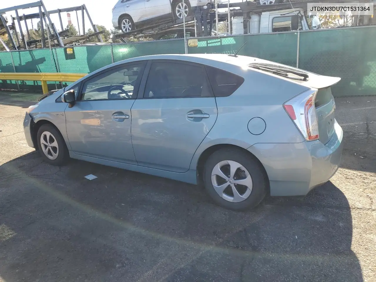 JTDKN3DU7C1531364 2012 Toyota Prius
