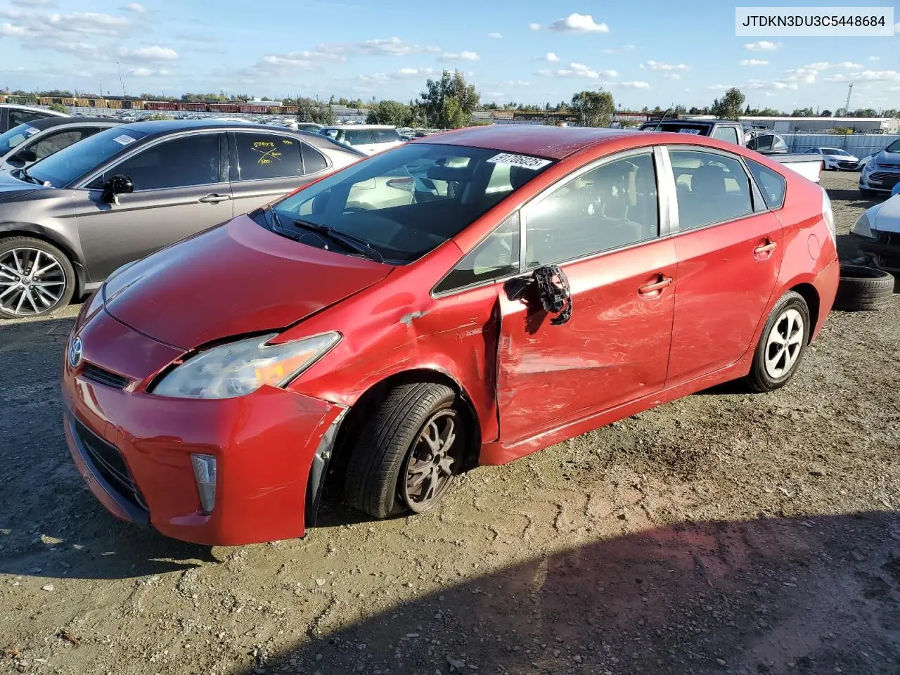 JTDKN3DU3C5448684 2012 Toyota Prius