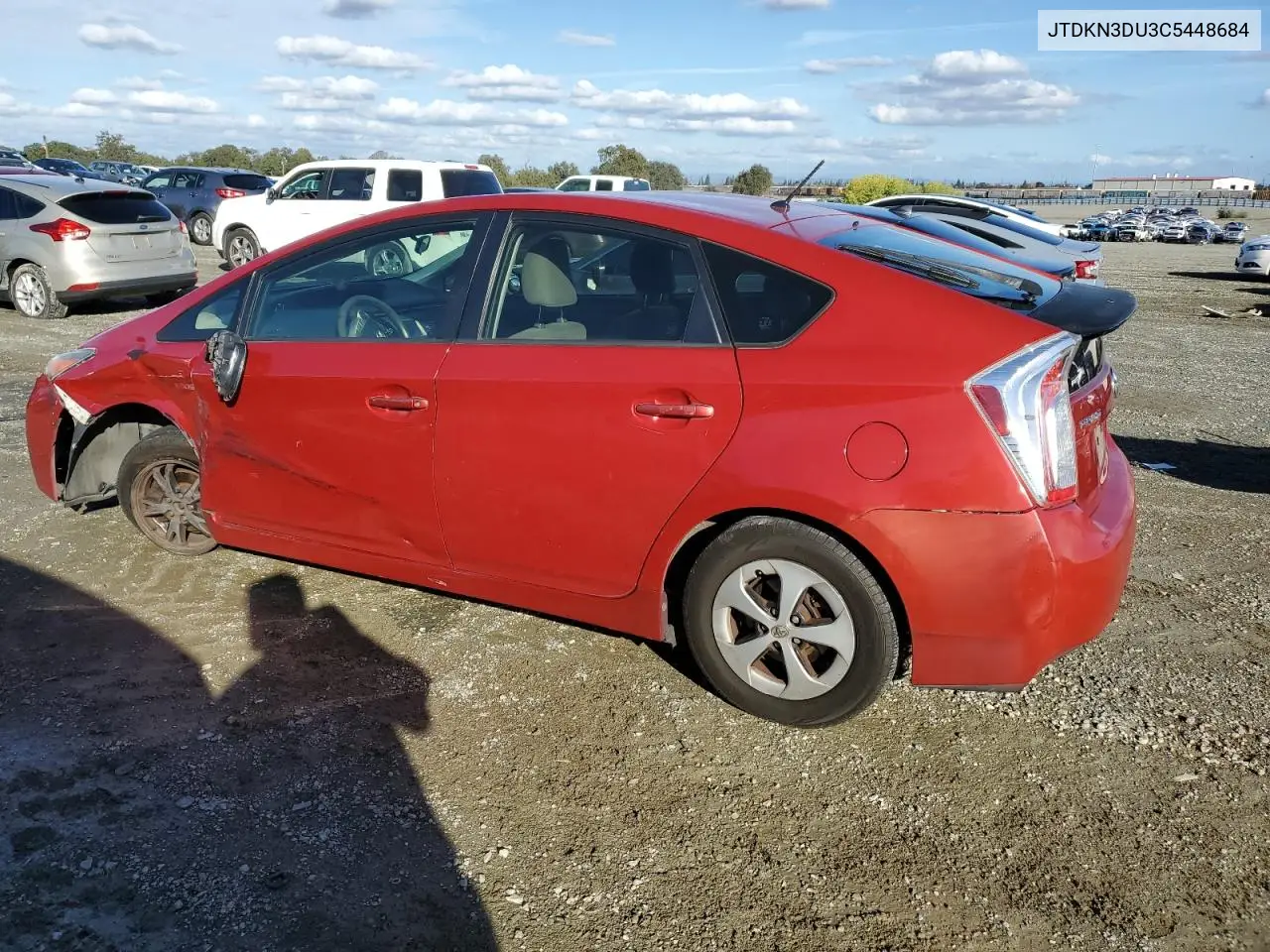JTDKN3DU3C5448684 2012 Toyota Prius