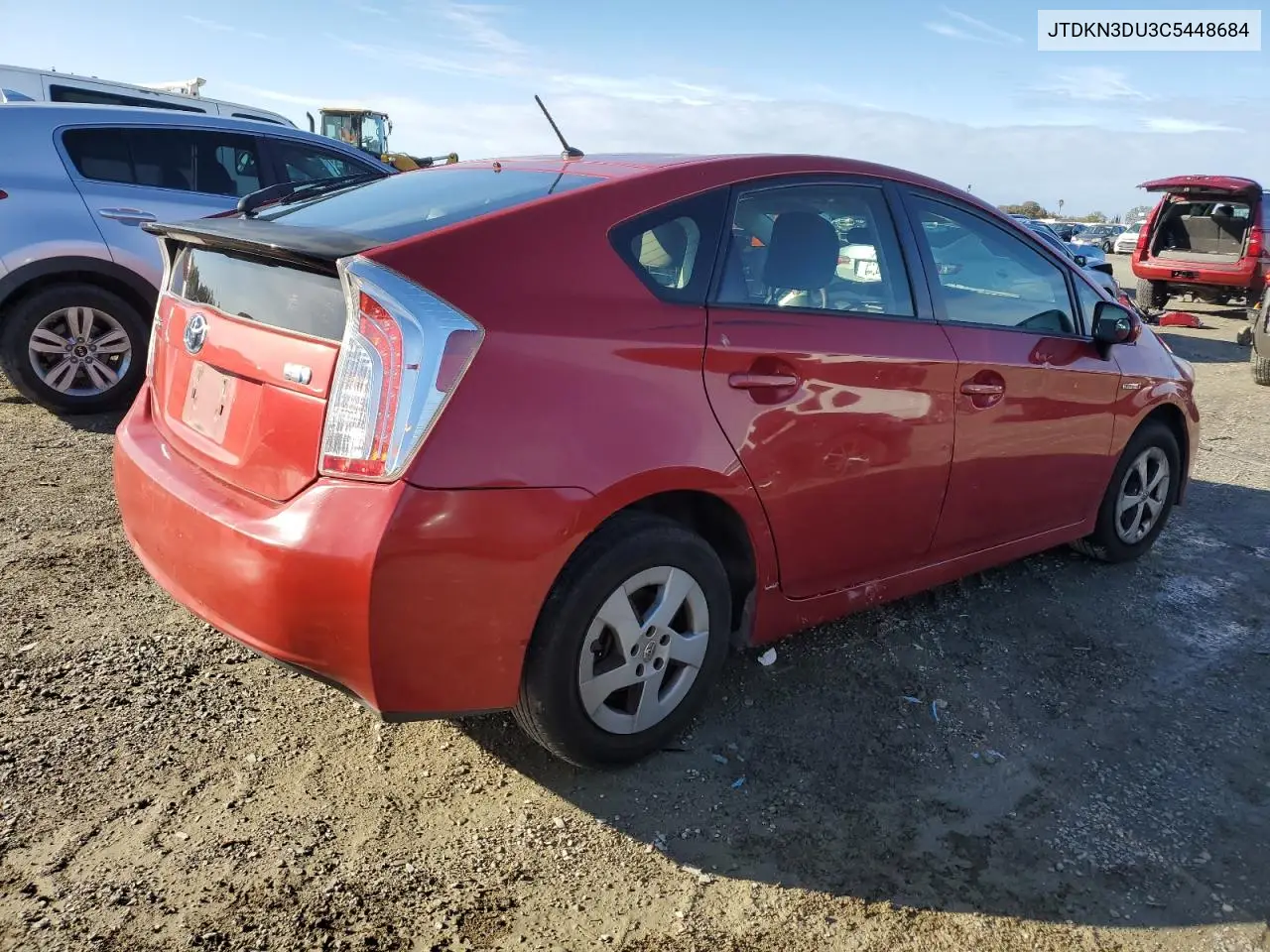 JTDKN3DU3C5448684 2012 Toyota Prius